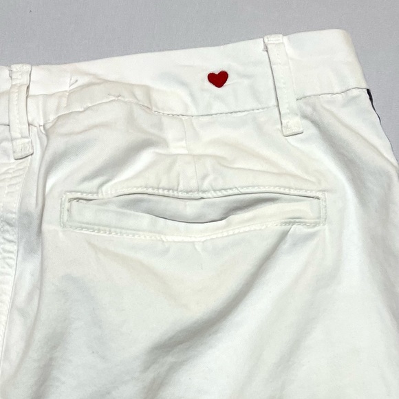 SUNDRY Women's Stripe Rollup Trouser Pants Asymmetrical Color Side Stripes - Picture 6 of 15